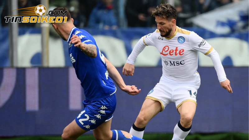 Soi kèo Napoli vs Empoli 1h45, ngày 15/4 - Vòng 32 Series A 1 Cuộc đối đầu ở Series A giữa Napoli và Empoli nhận nhiều sự quan tâm
